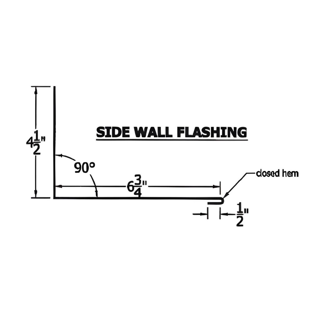 Standard Side Wall Flashing for sale