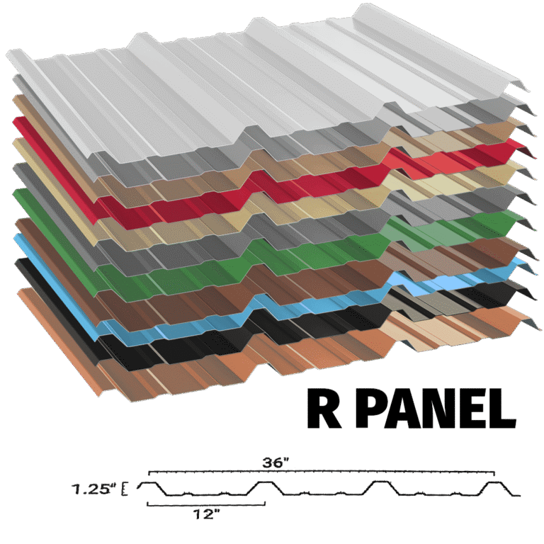 R Panel Corrugated Metal Panel - Florida Corrugated